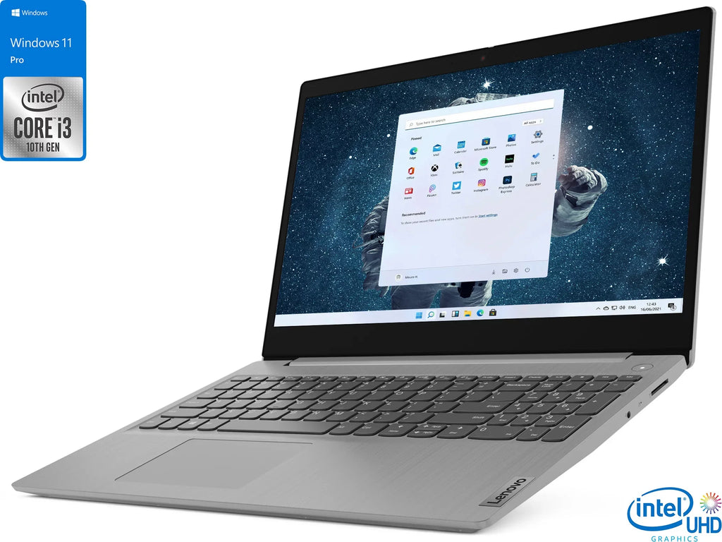Intel 11 Windows 4.1GHz, 15.6" Card 512GB Pro NVMe Core i3-1115G4 RAM, Laptop, Reader, Bluetooth, HDMI, 3i 20GB IdeaPad Upto Display, S FHD SSD, Wi-Fi,