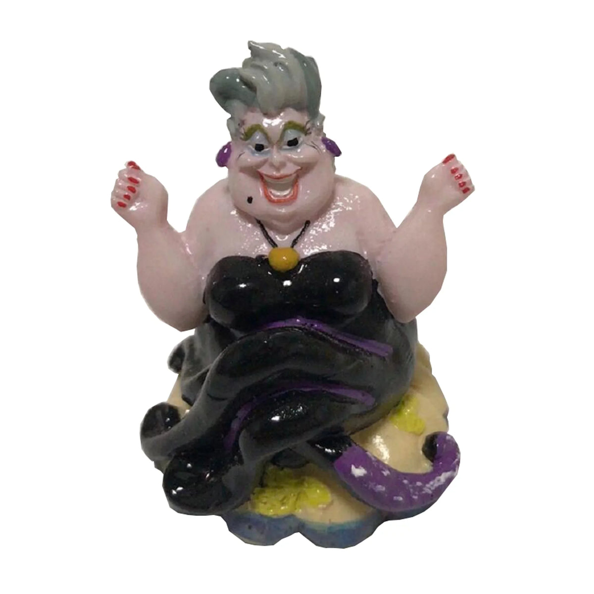 Resin 5-Piece Mini Aquariums Ornaments Little for Penn-Plax Mermaid