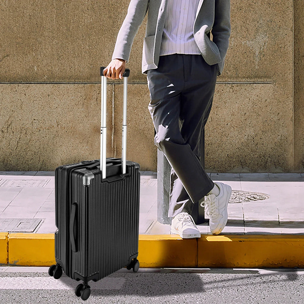 Suitcase Hardside TSA Lock Luggage Spinner Business Lightweight Set Hardshell