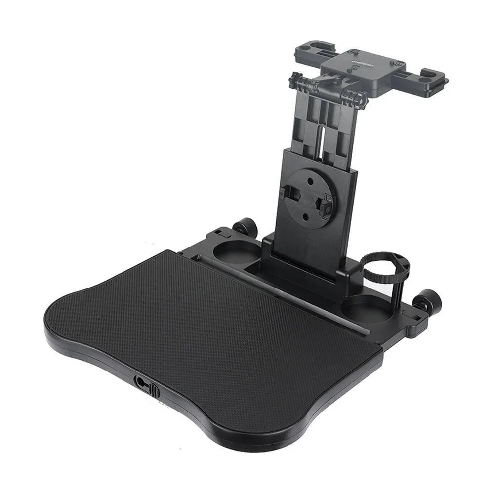 Table, Multifunctional Car Tomshoo Back Seat Adjustable Seat Convenient Car Travel Black Tray