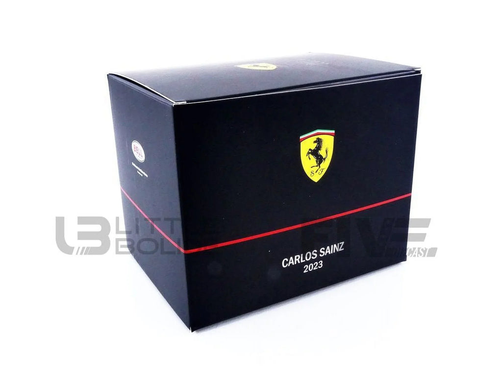1/2 - Carlos HELMET MINI F1 2023 Jr Ferrari - Sainz CASQUE