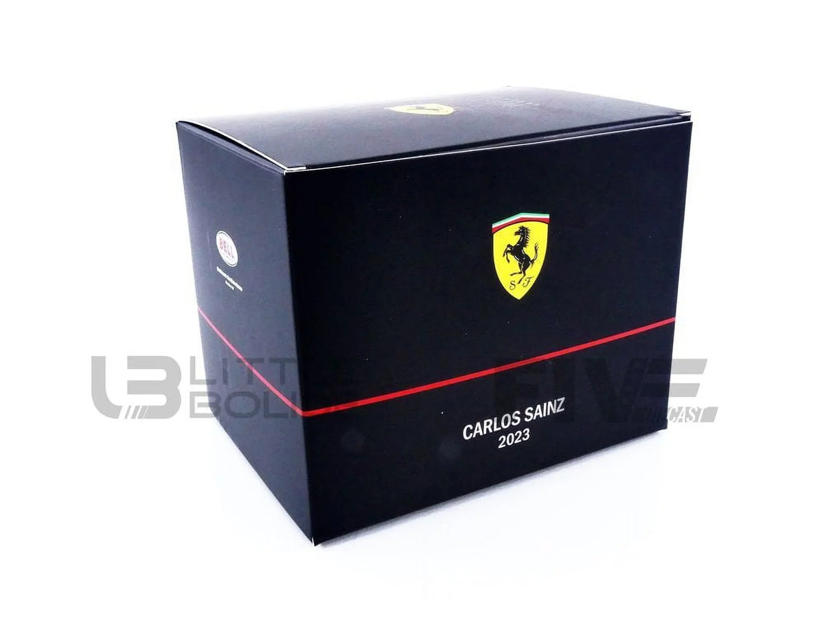 1/2 - Carlos HELMET MINI F1 2023 Jr Ferrari - Sainz CASQUE