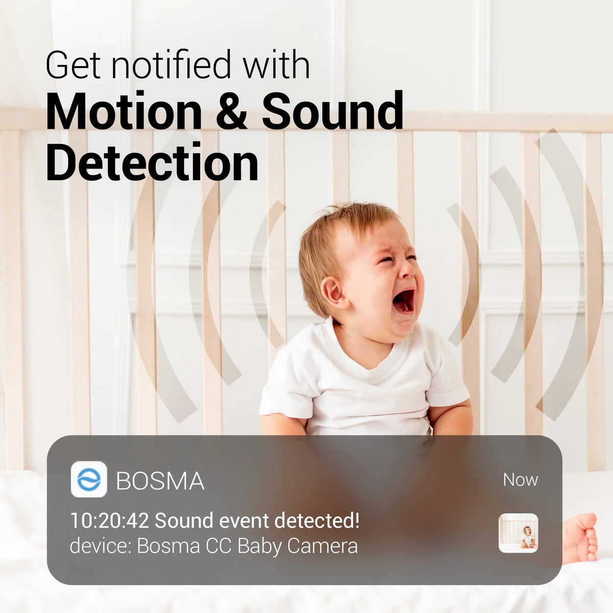 Storage Camera Sound CapsuleCam with Wide Pro Super Audio, Vision, Camera Security HD Indoor Local with Way Free 2 & Night Motion Angle, Phone Bosma Baby Detection, Monitor, Color 162° WiFi 1080p app,