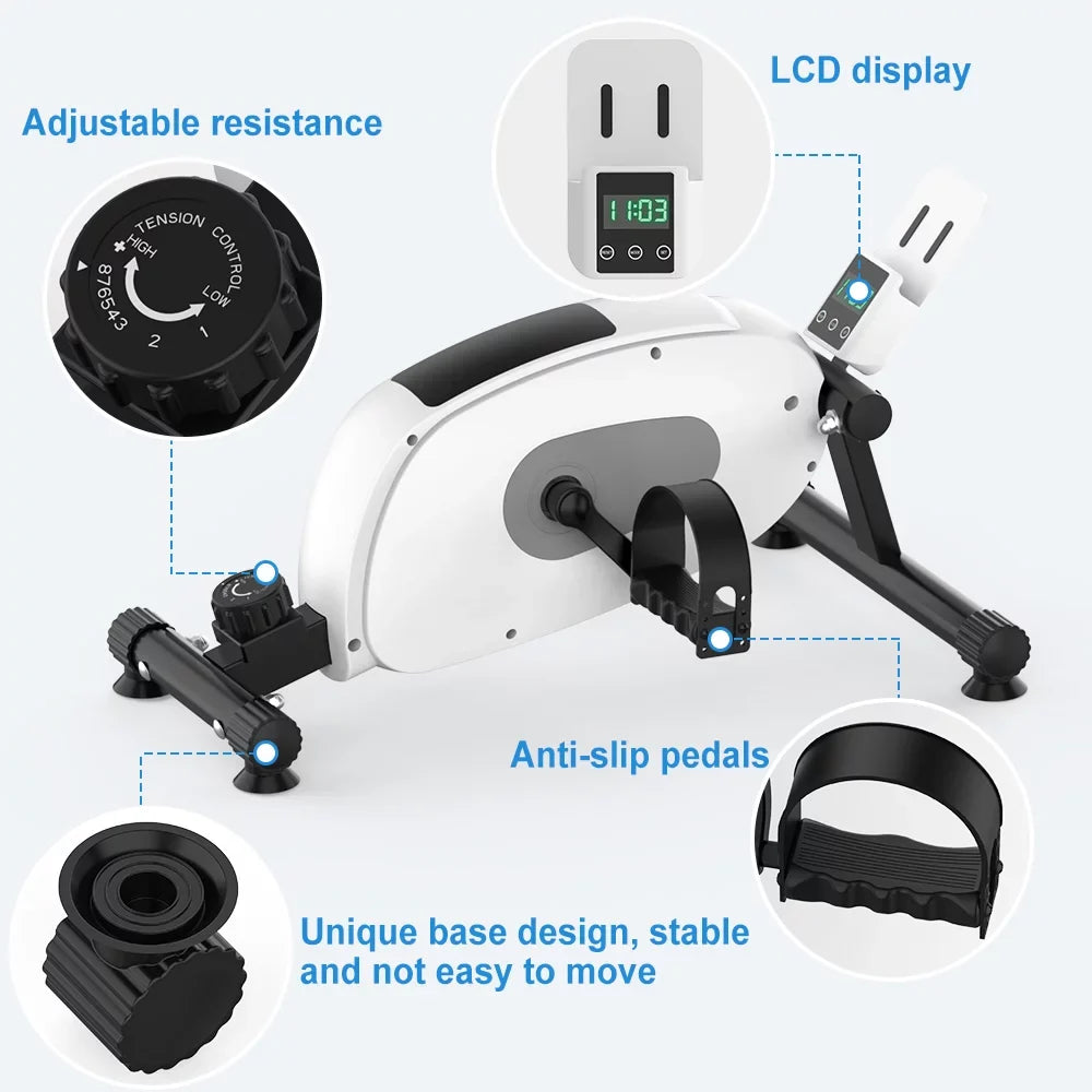 Resistance Under Adjustable Magnetic Bike Desk