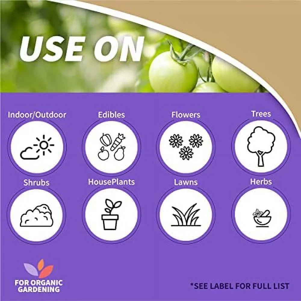 16 Oil, Organic Miticide and Concentrate, Captain Insecticide oz. Jack's for Fungicide, Bonide Multi-Purpose Neem Gardening