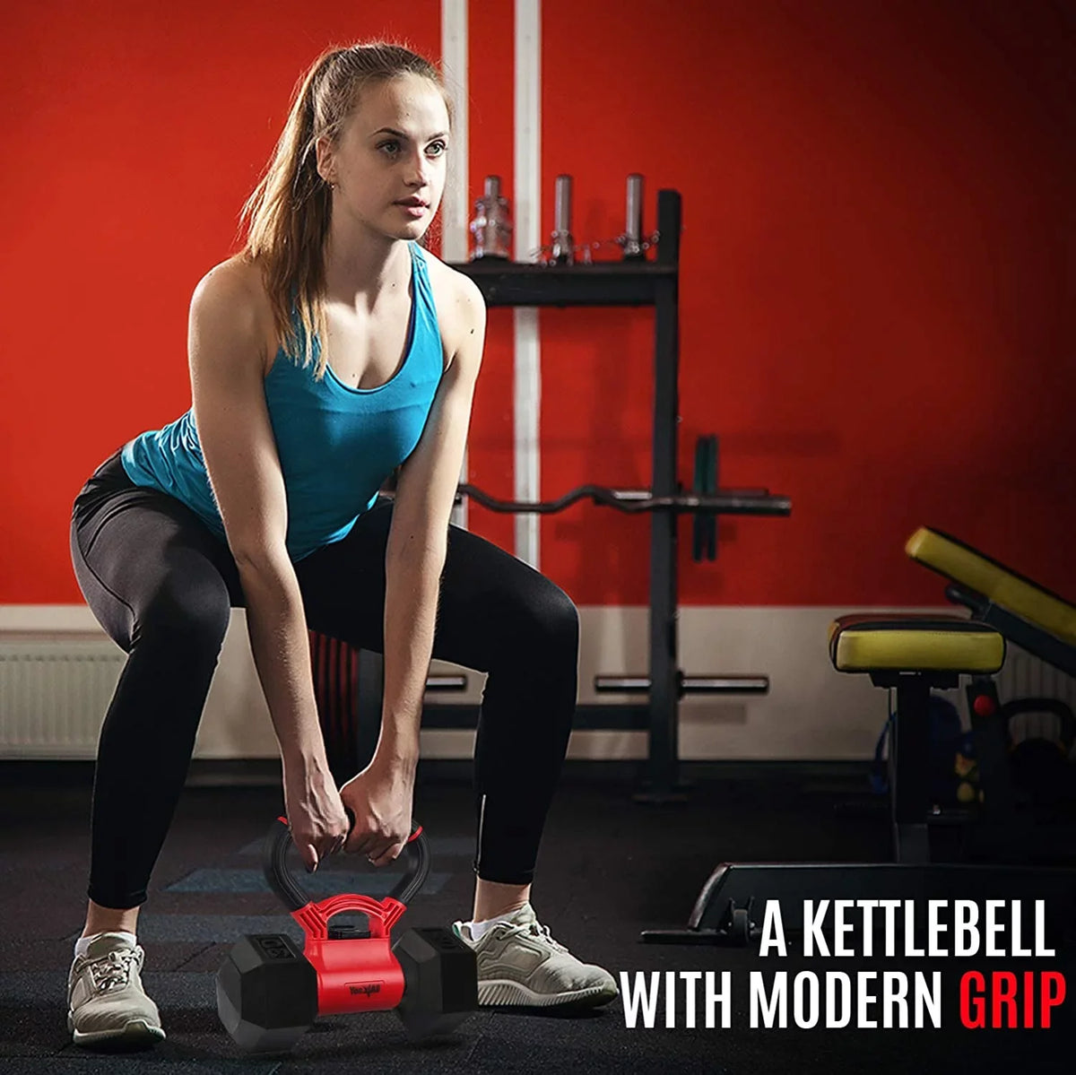 into kettlebells to Yes4All New workouts with Weight convert dumbbells for - up 100 Version grip capacity Kettle to Grip lbs