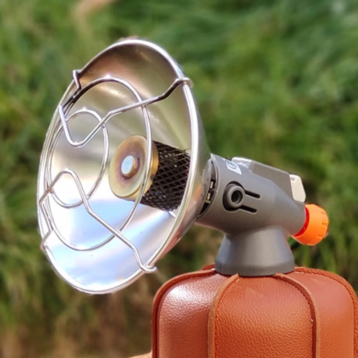 for Buumin Ignition exterior Gas Camping Gas Piezo Stove Hiking Fishing Gas Warmer Heater Portable