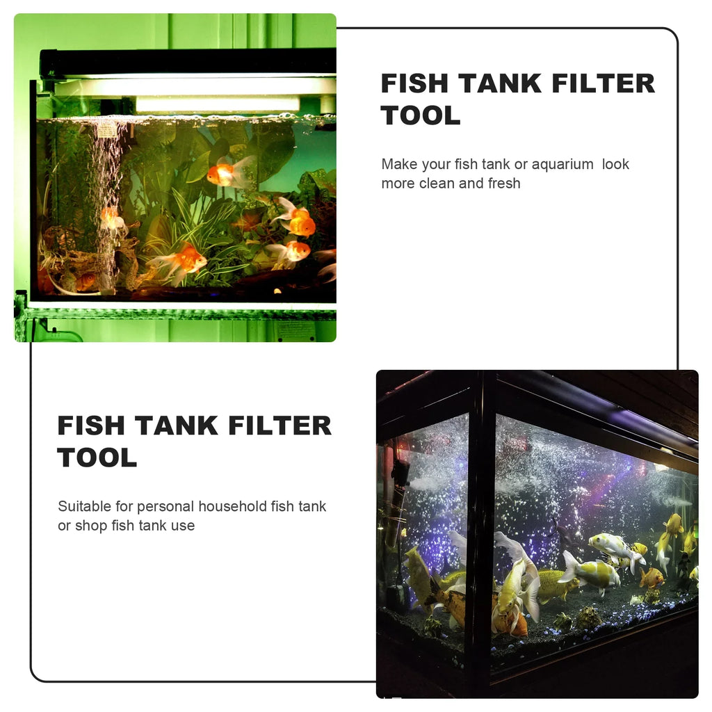 Cleaning Fish Etereauty Efficient Cleaners Cubes Tank Filtering Fish Filtration Tank 2pcs