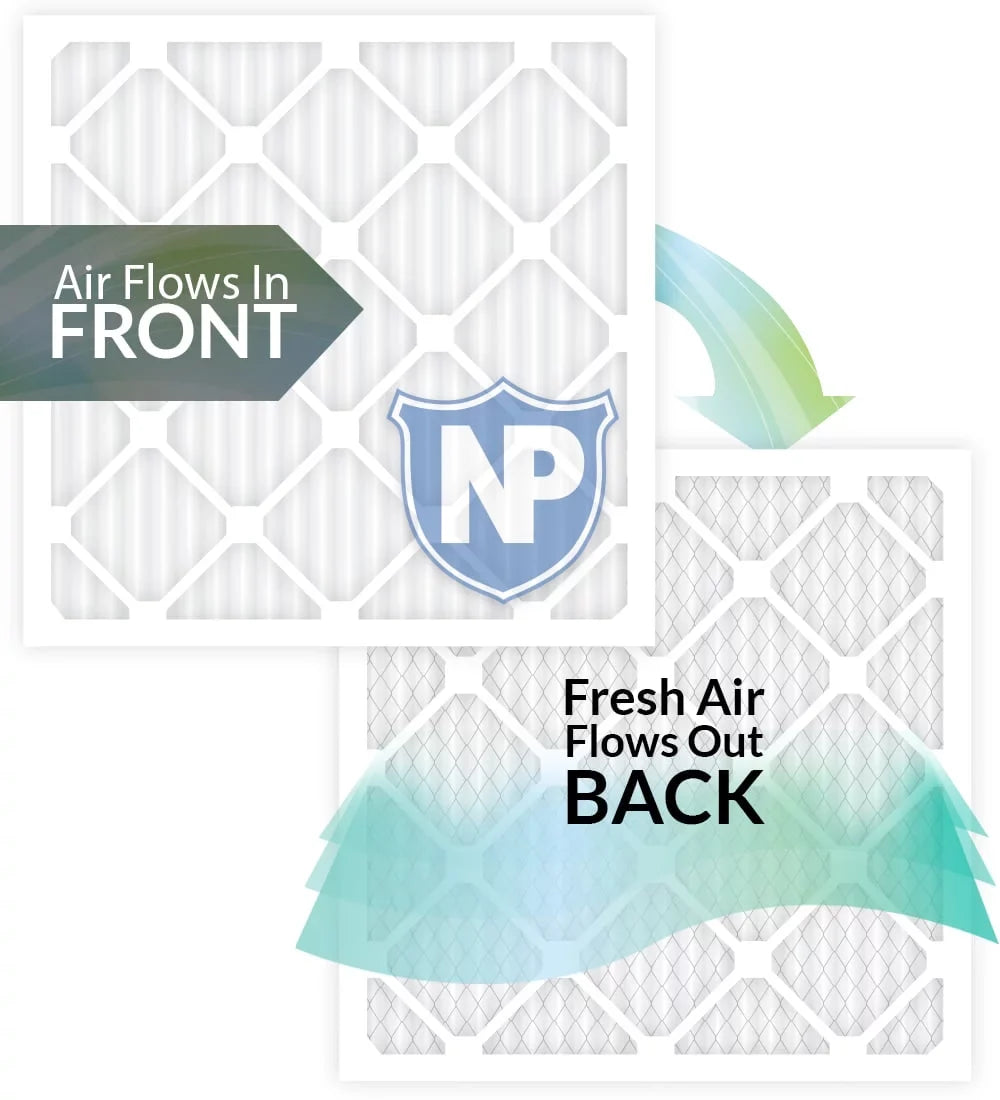 Pleated 14 Nordic MERV Pure Pack Air Filters 3 16x30x2