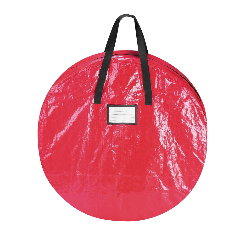 Combo-Red, Wreath & Elf Wreath Tree Bag 9ft Tree, 30" Stor Storage