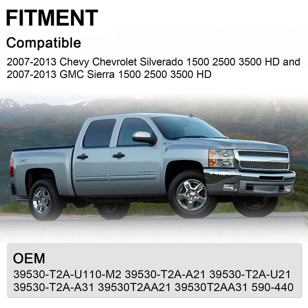 Tailgate Chevy Camera View Rear Silverado/GMC 2007-2013 Backup 22755304 Handle for Sierra