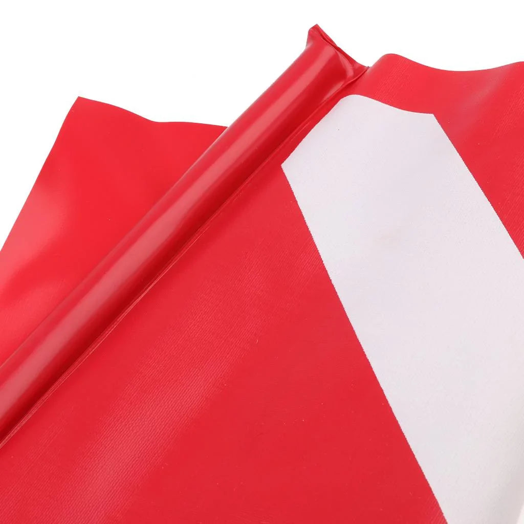 Safety Marker Scuba Diving Inflatable Surface Dive Buoy With Red Snorkel