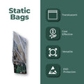 Conductive 10" Mil Bags Dependable x Transparent Protection Metallic 100/CS High-grade ESD 3 6"
