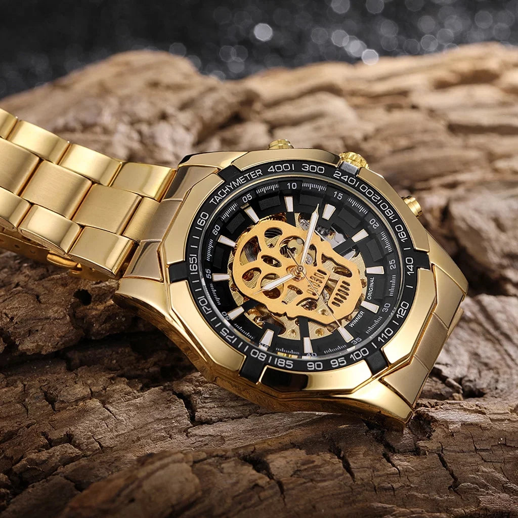 Watch Mechanical Dial Demon Luxury Business Men's Design Fashion Hollow