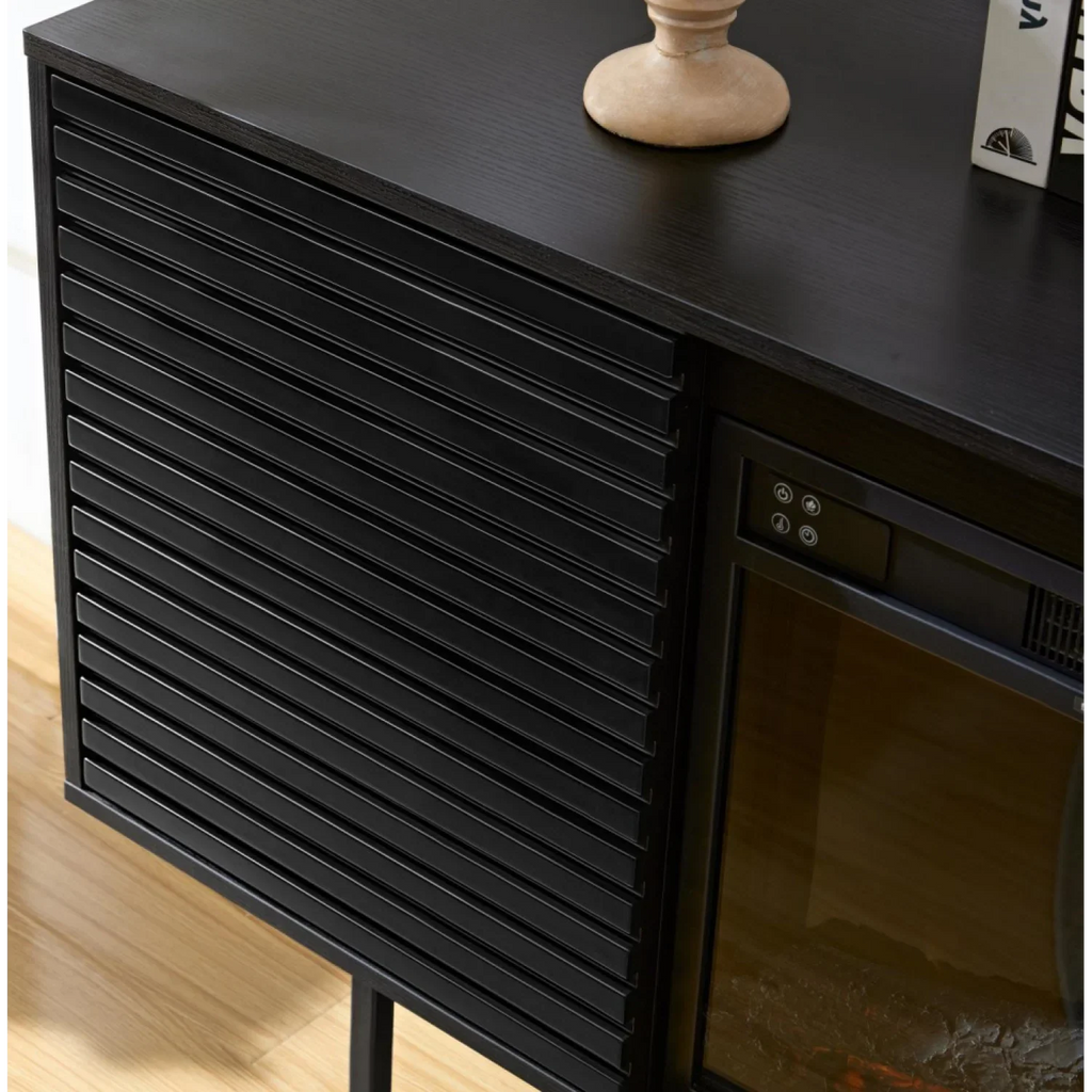 W9986B sides grid remote control both furnace whole of board adjusted, The the made the the DeeHome board, can middle embedded cabinet oak of in cabinet layer is black middle with be is the on the