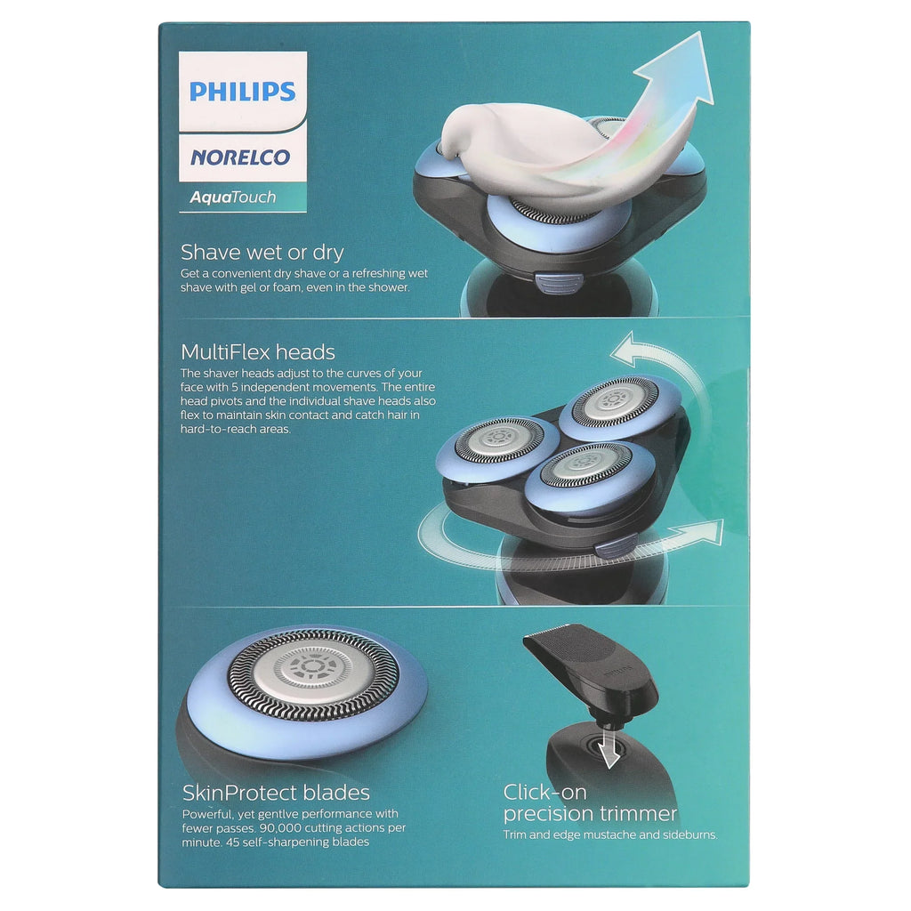Electric 5000 Shaver Dry Wet Rechargeable Trimmer Men Philips Norelco Series Beard for Cordless