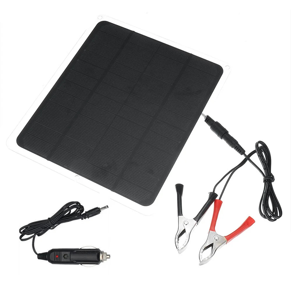 20W Charging Device Portable Camping Anself Silicon Solar Panel Hiking Monocrystalline for