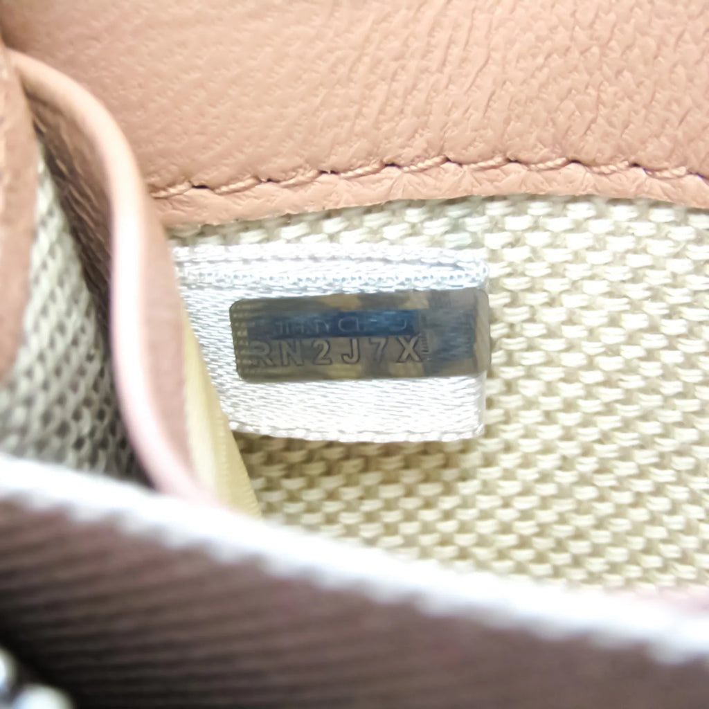 (Good) Choo NELLIE Coin 163 Champagne Purse/coin GTA Women's Jimmy Case Gold Pre-Owned Leather