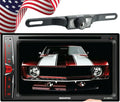 6.2" XV95BK Screen Rearview Radio Link+ Mirror Bundle Audiotek Camera AT-68BTN Touch