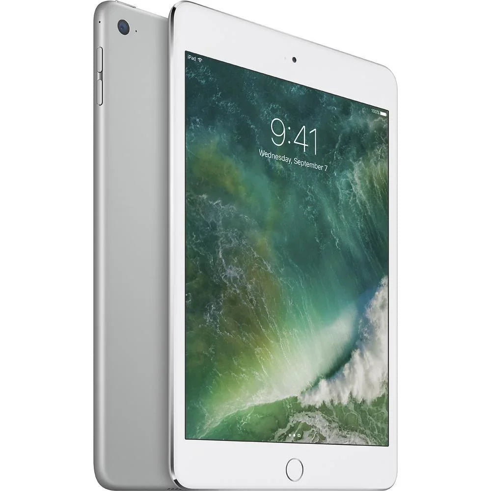 (Refurbished) 128GB 4 Wi-Fi Silver MK9P2LL/A Restored iPad Mini