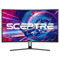 Curved Gaming DisplayPort FreeSync AMD 99% Sceptre 144Hz Speakers, Black 165Hz Machine to (C325B-185RD) 32-inch DisplayPort Build-in sRGB 240Hz HDMI up Monitor