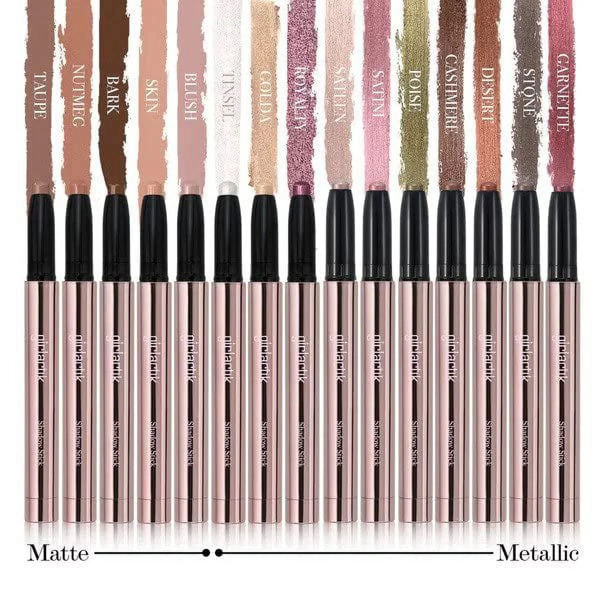 Golda (Pearlized Stick Gold)) Shadow (Metallic, Girlactik