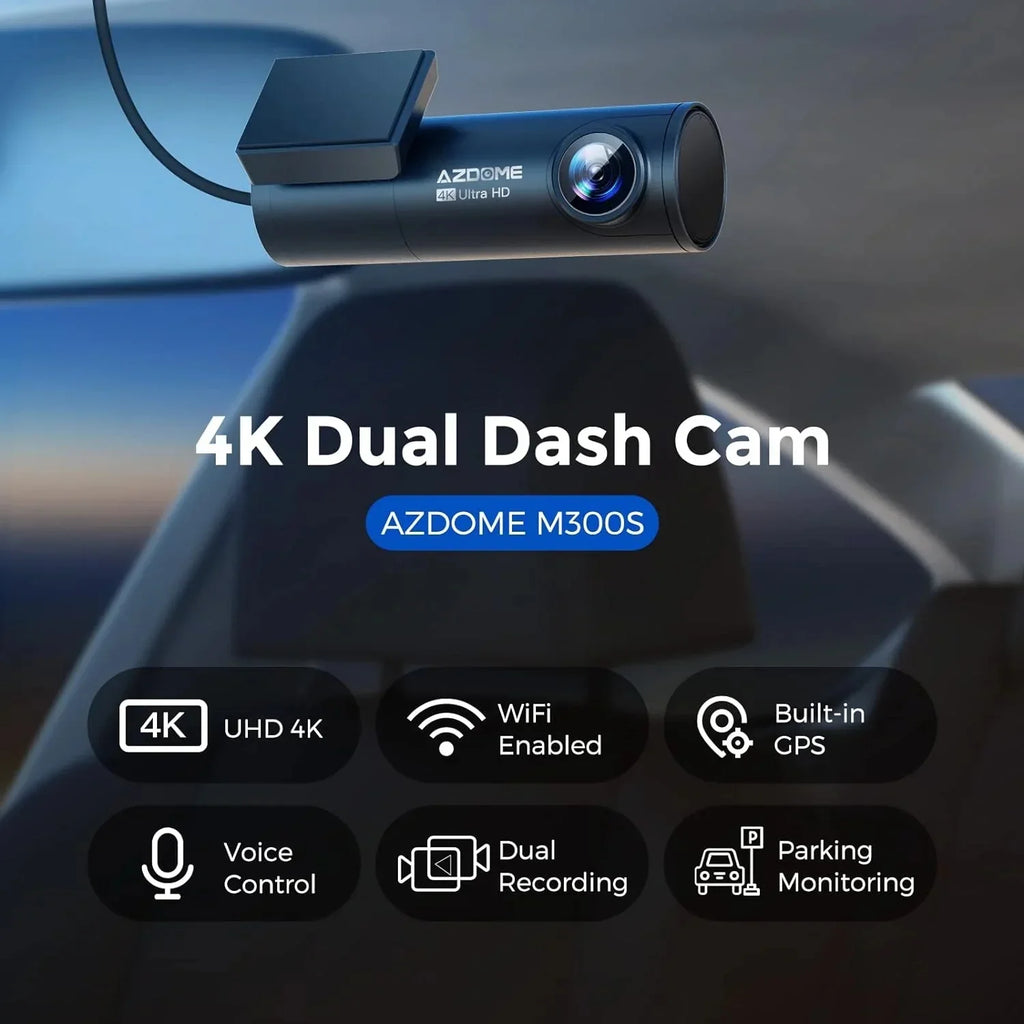 Cam Front AZDOME and Rear Dash