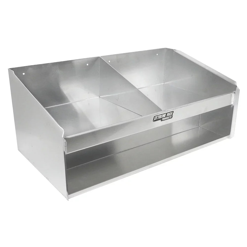 Enclosed Organizer Aluminum Cabinet for Double Extreme Shop Max Helmet Trailer Garage Race 5001.6038 Bay Storage