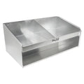 Enclosed Organizer Aluminum Cabinet for Double Extreme Shop Max Helmet Trailer Garage Race 5001.6038 Bay Storage