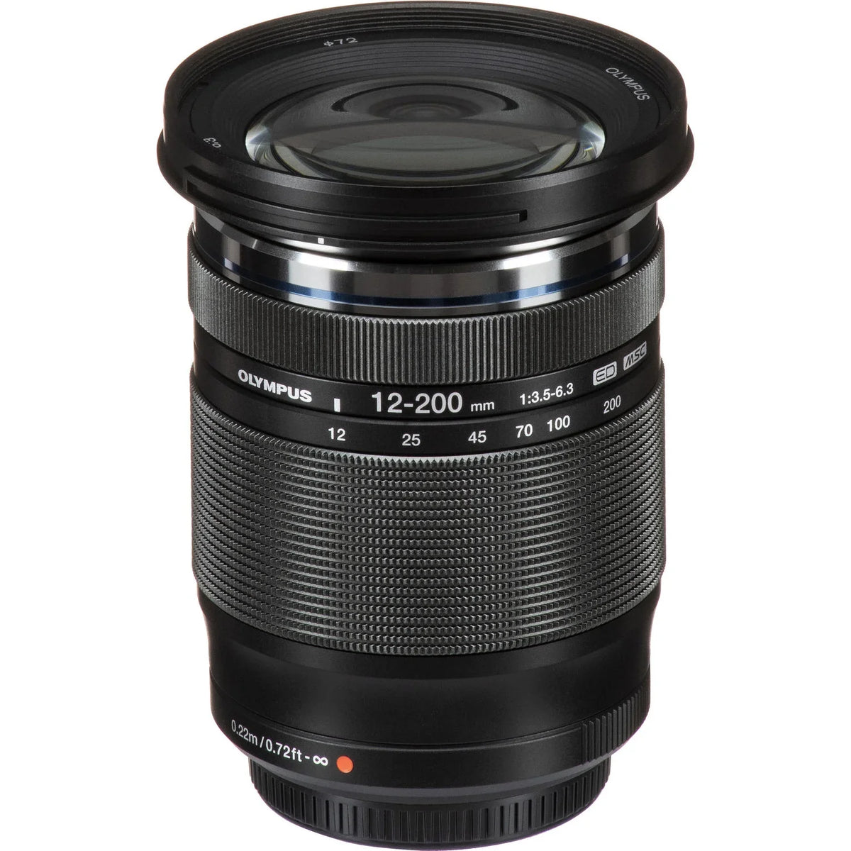 '- 12-200mm 64GB + Digital Lens M.Zuiko Lens - 3 Accessory Kit ED Tripod Olympus f/3.5-6.3 Backpack Bundle +