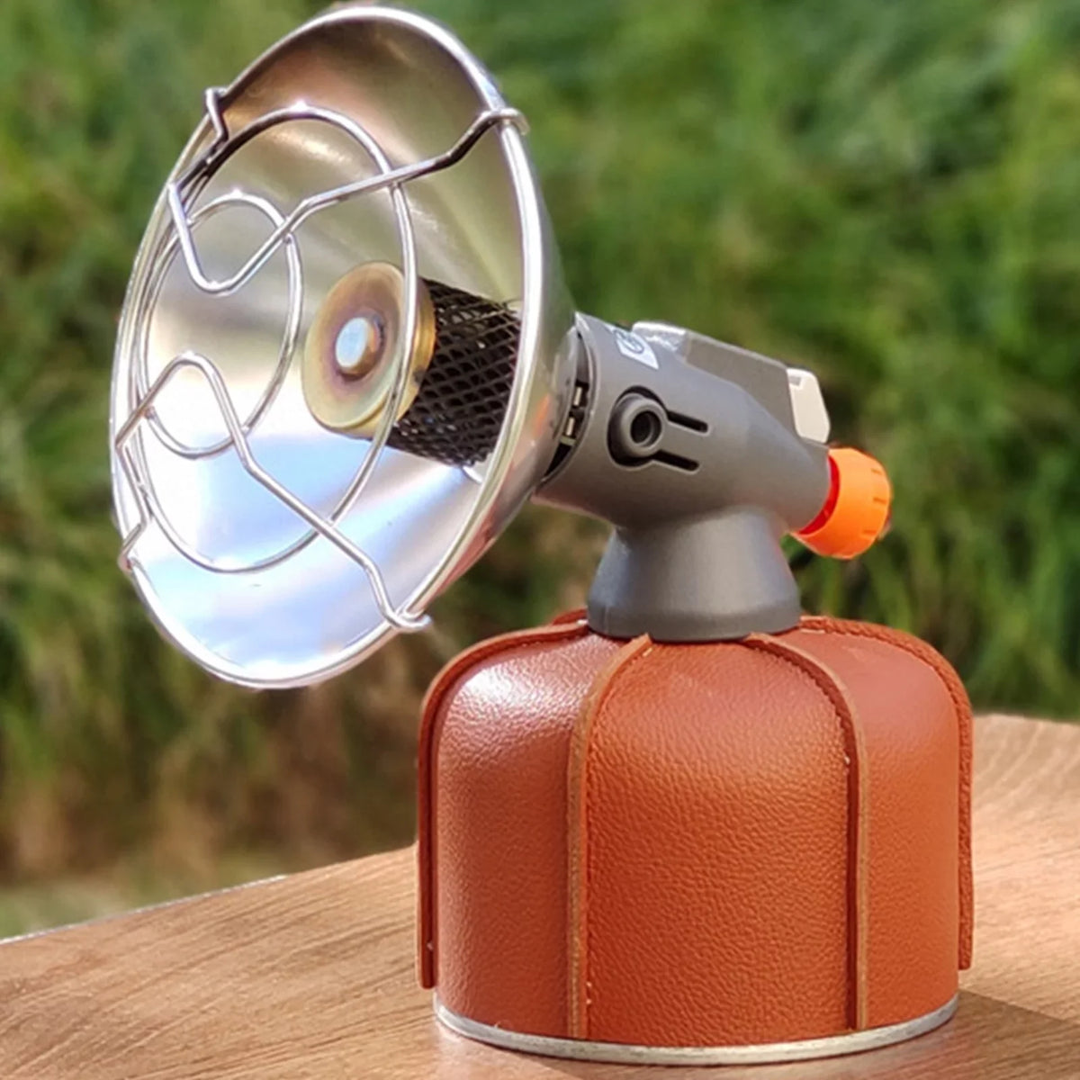 for Buumin Ignition exterior Gas Camping Gas Piezo Stove Hiking Fishing Gas Warmer Heater Portable