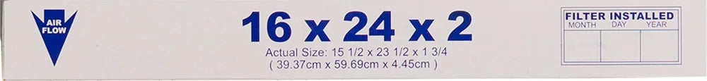 Pleated Pack Air 16x24x2 Pure Filters MERV Nordic 14 12