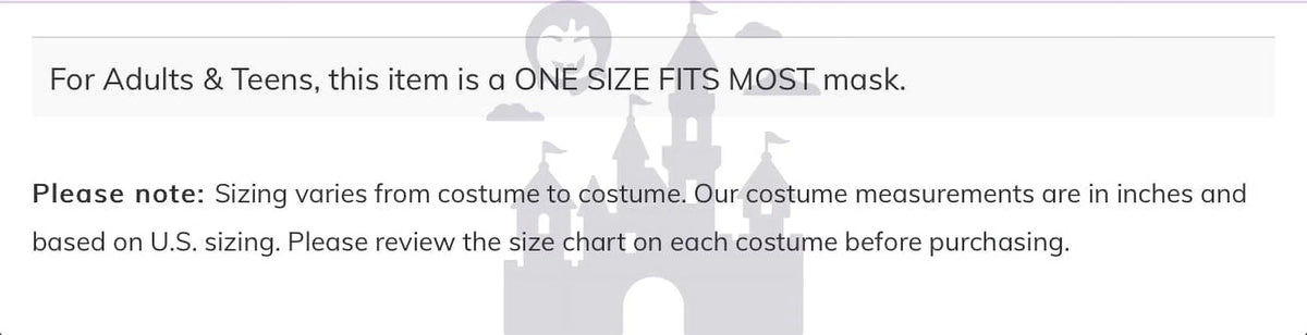 Adult Quadricorn Mask Costume