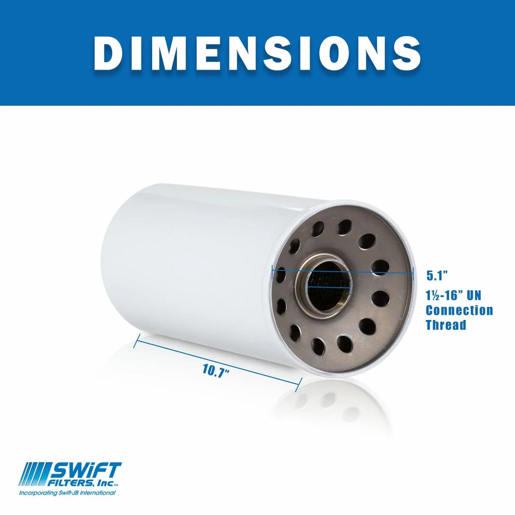 Direct Element for 12 NAPA Microglass 1792in-On Construction Micron Filter Interchange