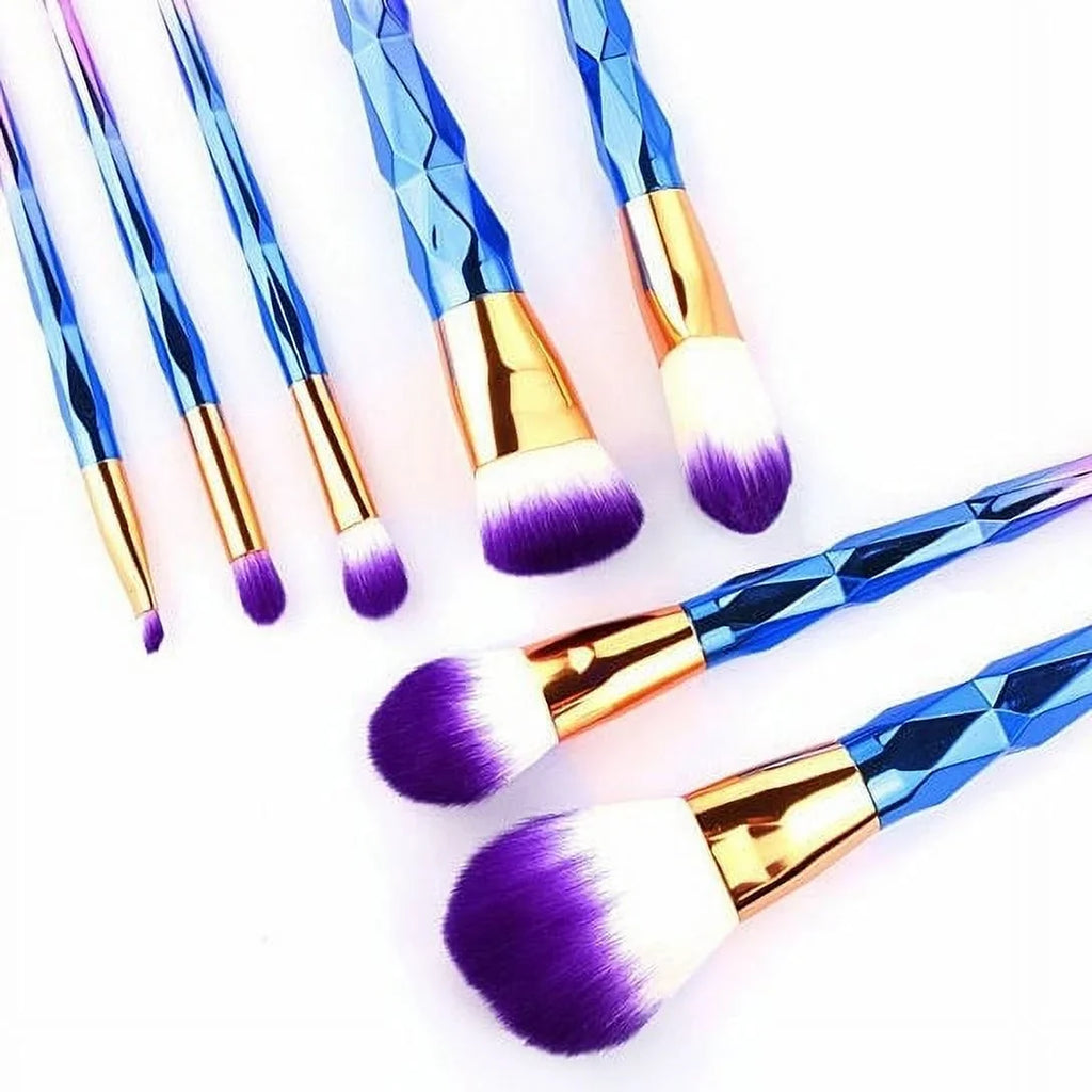 Exotic 7 Of Beauty Set Unicorn Cosmetic Brush Enhancer