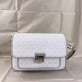 30S1S2BM2B BAG MESSENGER OPT/PGREY BRADSHAW MICHAEL LOGO KORS MEDIUM