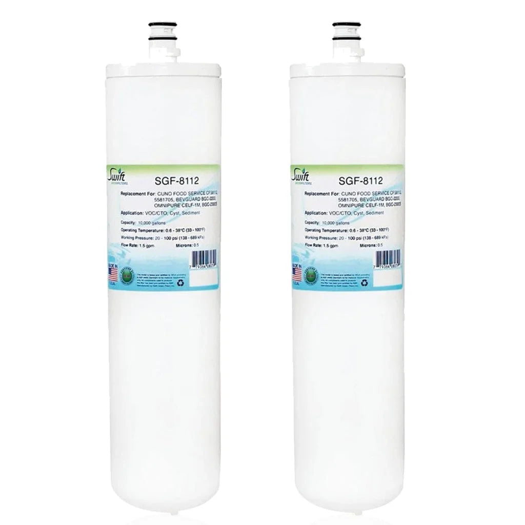 liquid Made 2) of USA for Filter , 5581705 SGF-8112 (Pack Filters Compatible Green Swift in Commercial CFS8112,