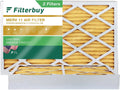 HVAC 11 Pleated Air MERV AC (2-Pack) 12x24x4 Filters Filterbuy Furnace