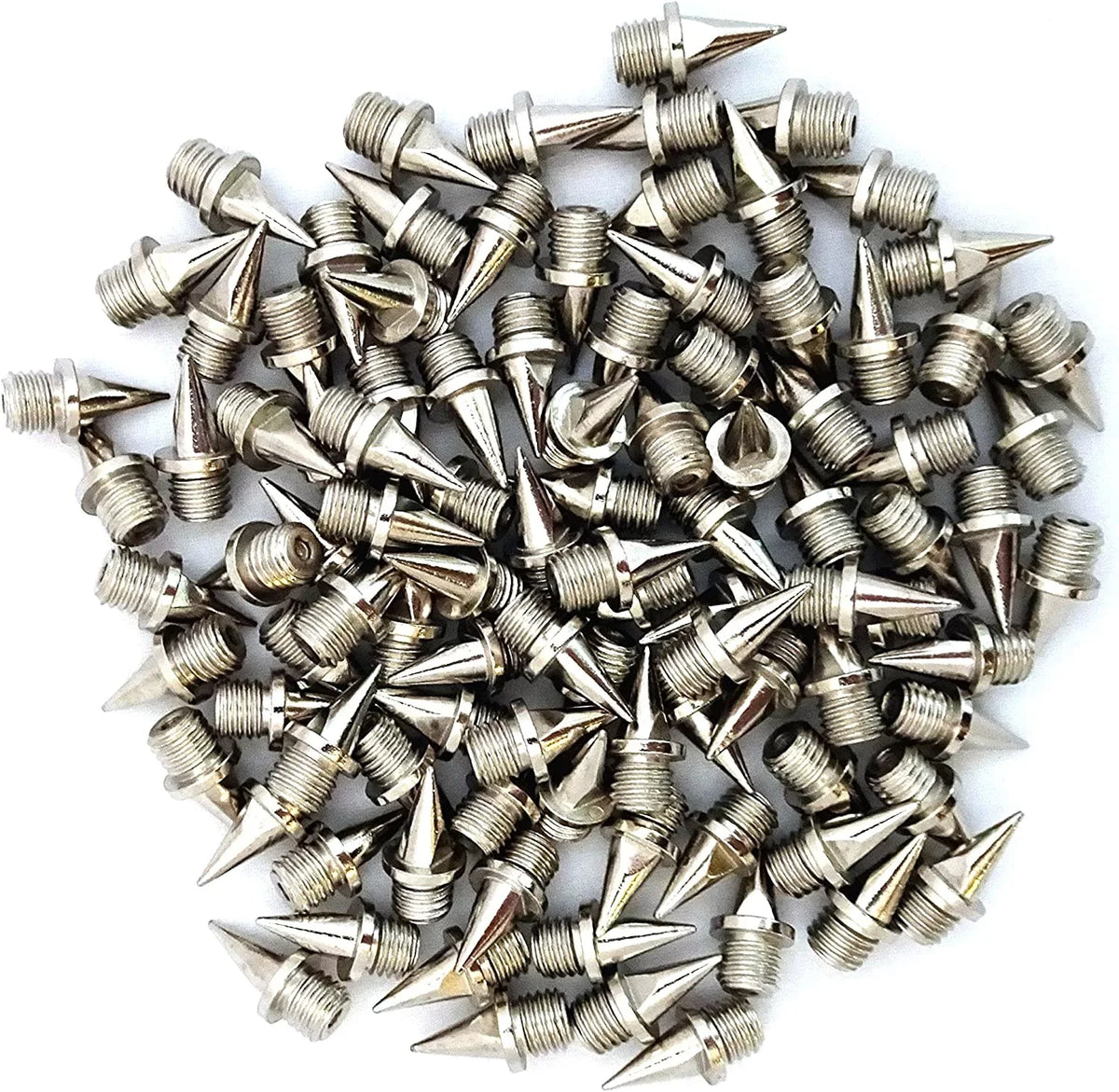 100) Country Steel Stainless (9mm) Track/Cross (Bag inch 3/8 Spikes of