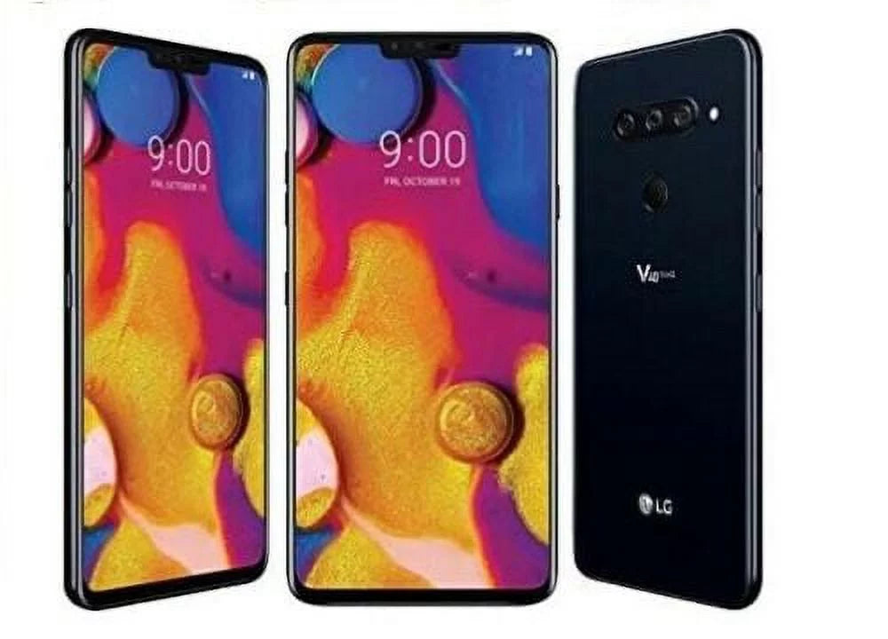 '- ThinQ LG Page 4G 64GB US Black VoLTE (Good) Mobile Plus Unlocked V40 Pre-Owned (Verizon) GSM