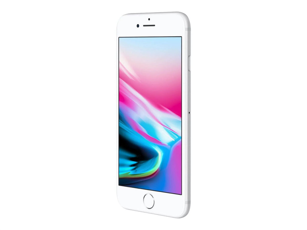 iPhone LTE 8 Plus - Silver Unlocked Restored (Refurbished) 256GB,
