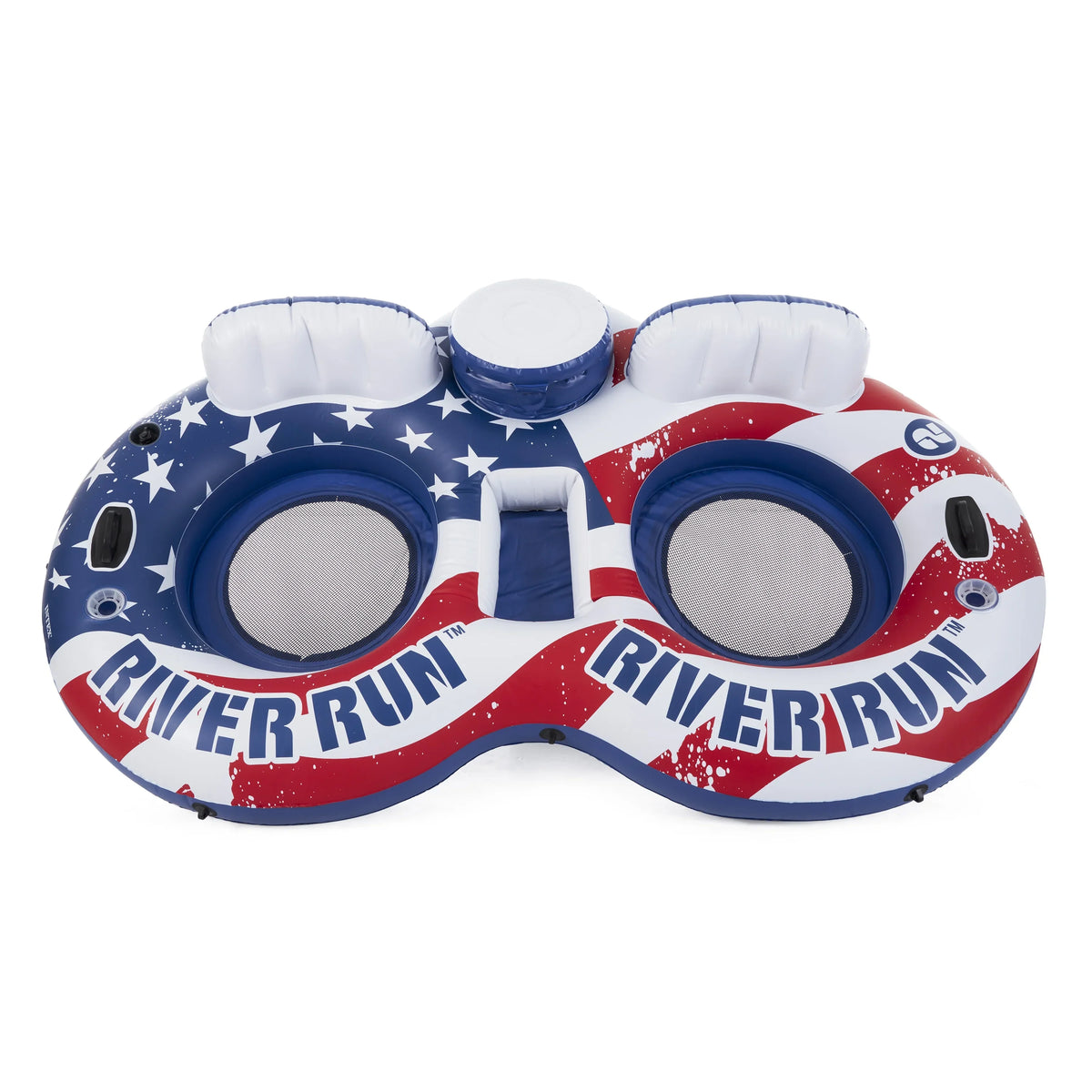 American 2 River Intex II Float Float Run Flag & Person 2 Person