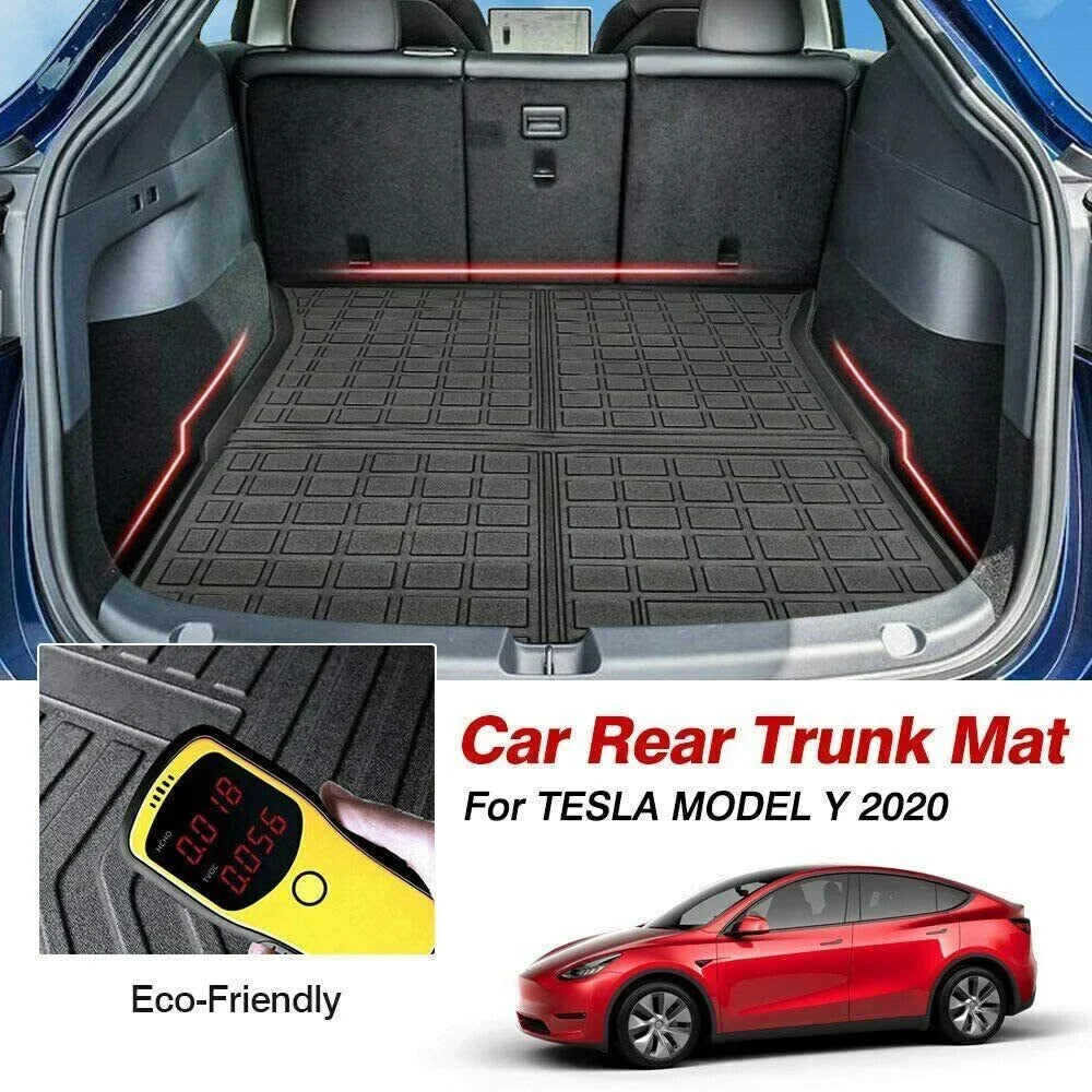 Cargo Mat Y Carpet Trunk climate Model Tesla Waterproof for All 2020-2023 Liner