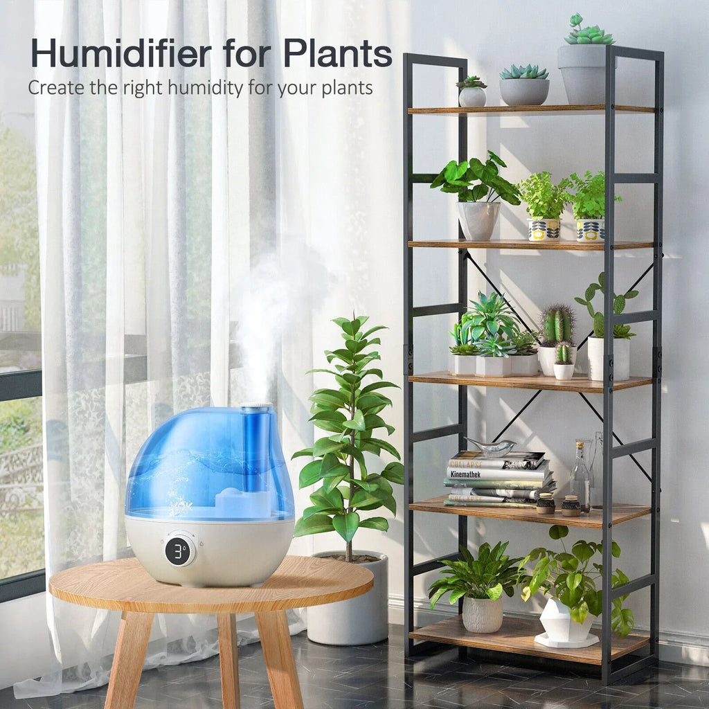 Rotation for for 24 Large 2.3L Indoor Room Baby Auto Hours Plants, Nozzle Mist Home Bedroom, Humidifier, 360° Run Cool 3 Use VCK Time, Quiet Air Mist Levels, Ultrasonic Nursery, Shut-Off, Humidifiers