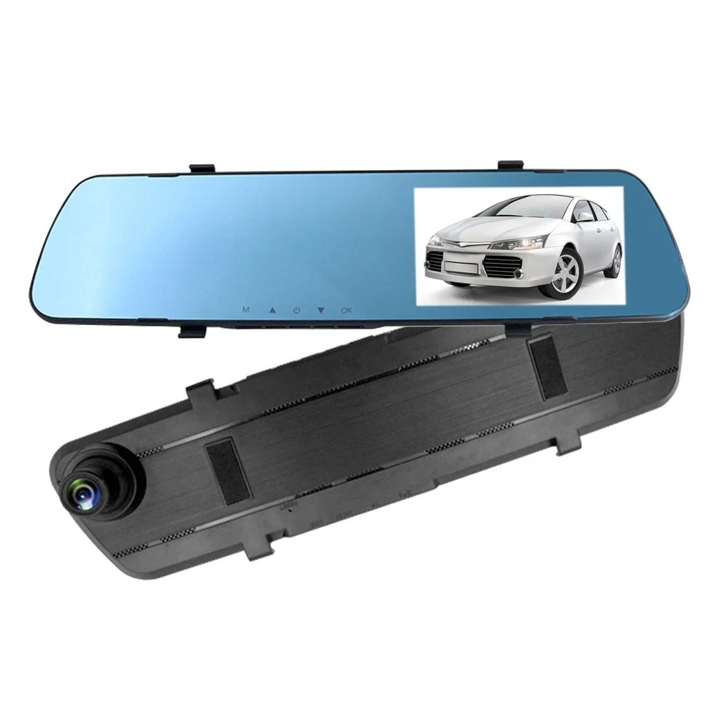 Camera with 140 Car Detection Cam Recording Loop Camera DVR Angle Motion 4.3in in 1080P Picture Recorder Dash Camcorder