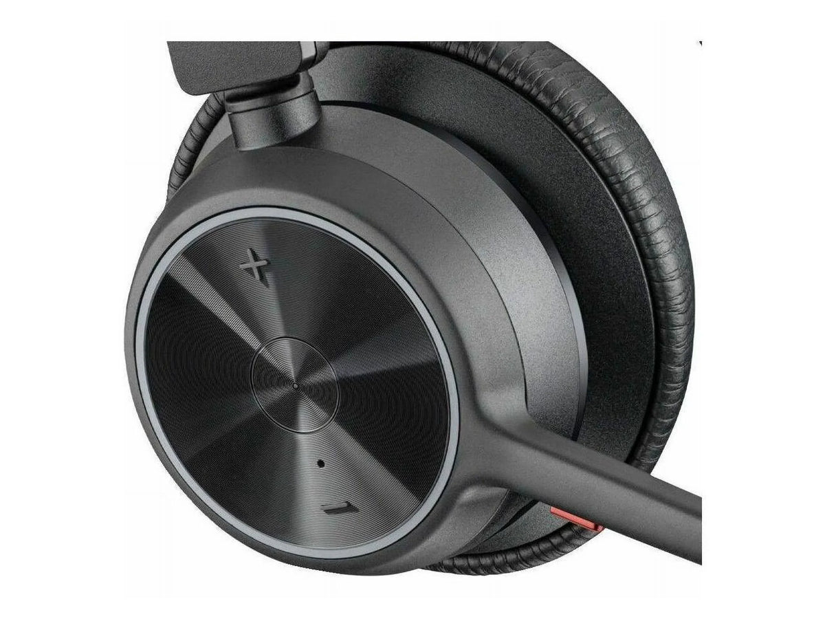 A ... Type Binaural Headset 20 Cable 4320 - kHz 20 Over-the-head - Ear-cup Noise Stereo 164 ft ft - Cancelling Poly - Wired/Wireless Bluetooth - MicrophoneTAA - - - - VOYAGER - 4.92 - UC - 4300 Hz USB