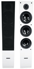 Home Tower Audio 8 Ohm (2) 68W Passive White Rockville RockTower Speakers
