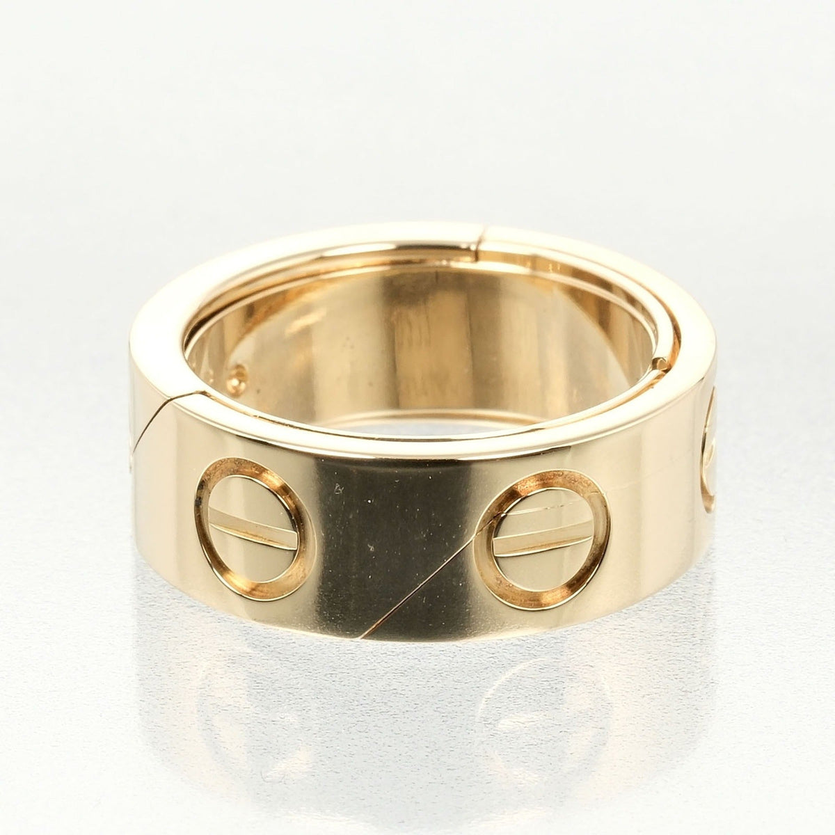 ring, Love YG dimension 9 gold, Astro yellow approx. (Good) Pre-Owned Cartier 11.68g I132124018 K18