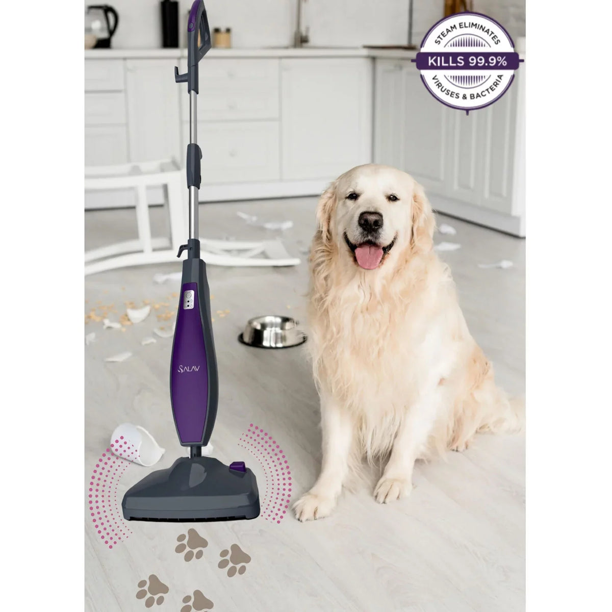 STM-403 Steam Mop Motion Salav Pet Vibrating