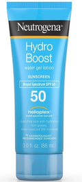 Broad Sunscreen & 4) SPF Neutrogena Moisturizing 3 Spectrum 50 (Pack with of liquid-Resistant, Hydro Boost oz Gel Lotion